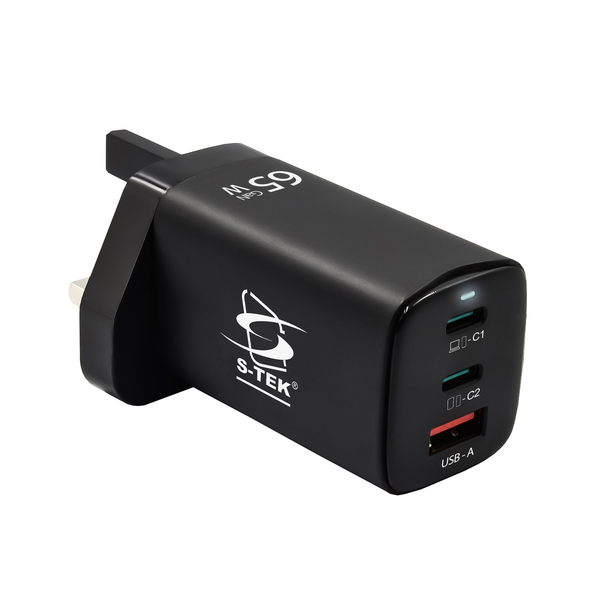 S-TEK 65W Power Delivery GaN Wall Charger
