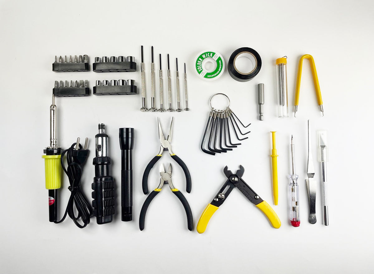 S-TEK 56 Piece Computer Repair Tool Kit — close-up product view.