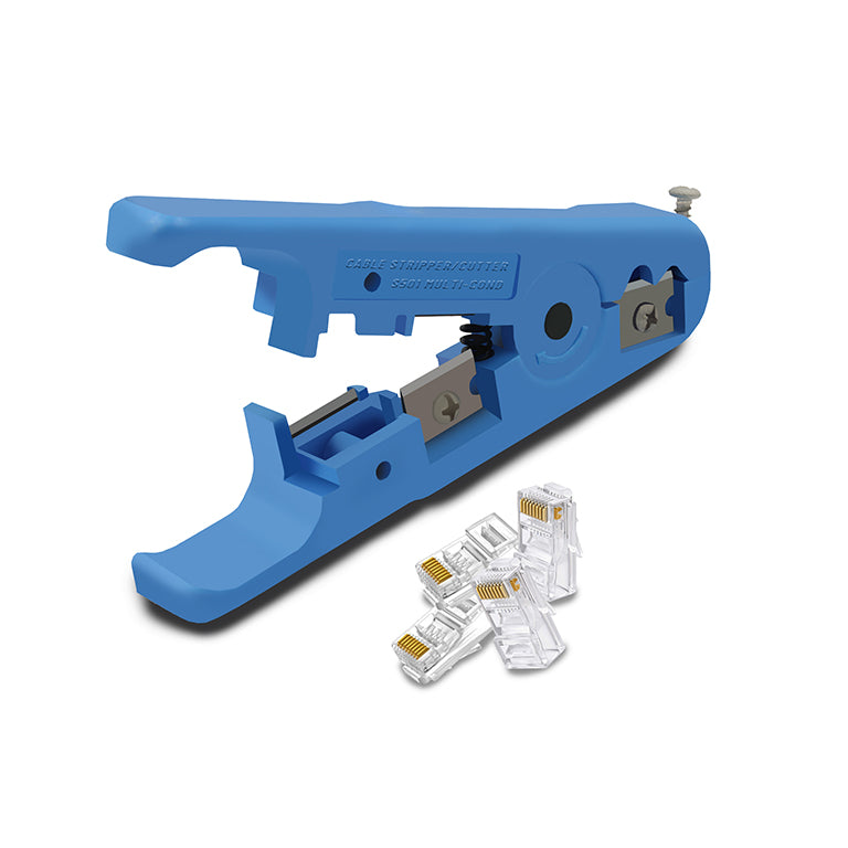 S-TEK All in One Crimping Tool Set — close-up product view.