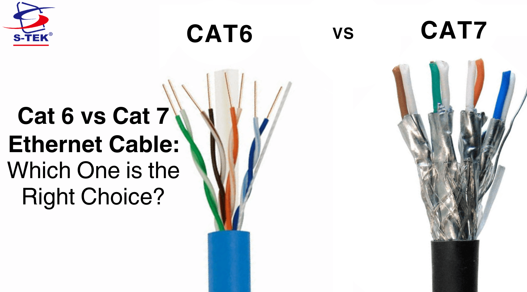 Cat 6 vs Cat 7 Ethernet Cable: Which One is the Right Choice ...