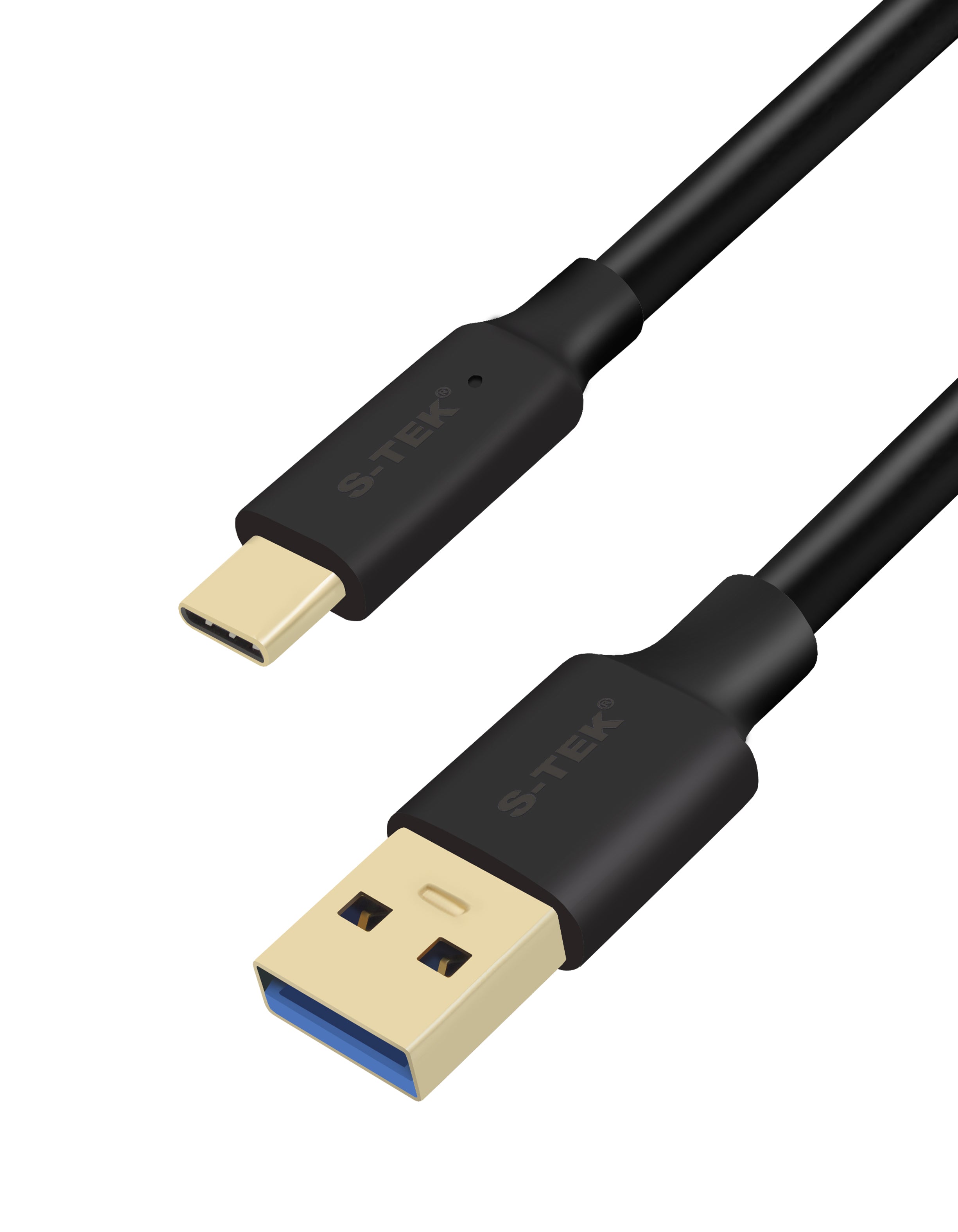 S-TEK USB A to Type C Cable 3.0