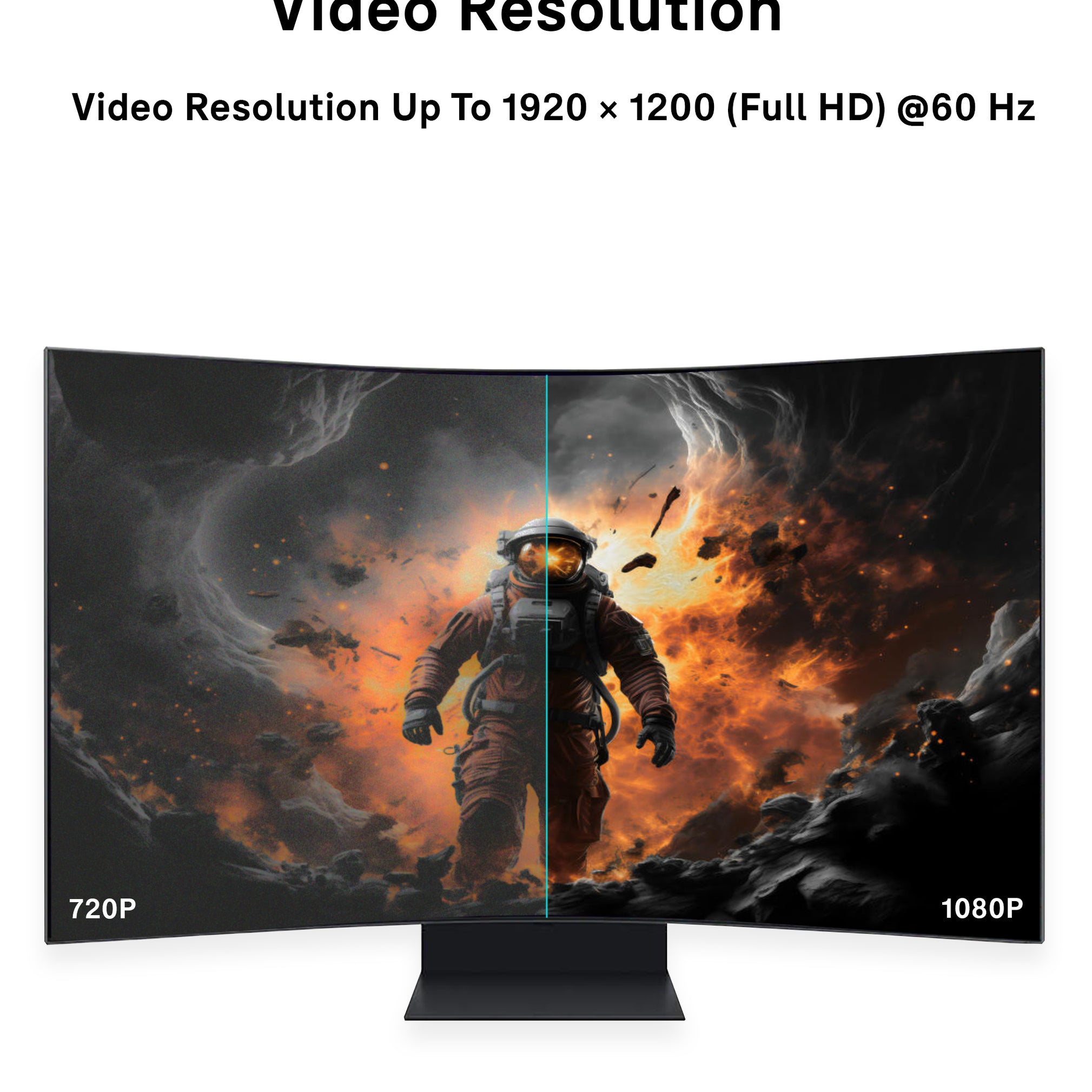 S-TEK DisplayPort to VGA Adaptor 1080P