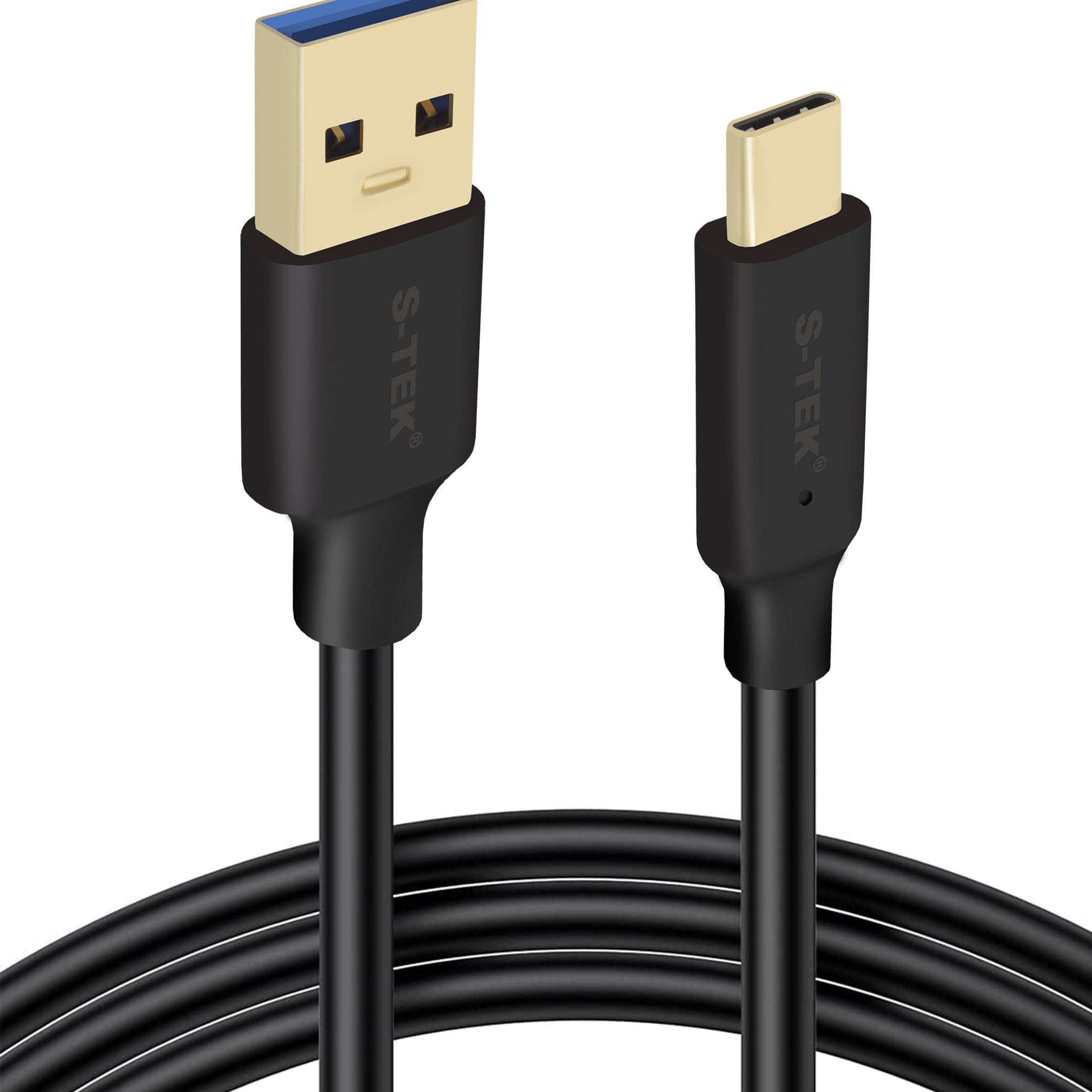S-TEK USB A to Type C Cable 3.0
