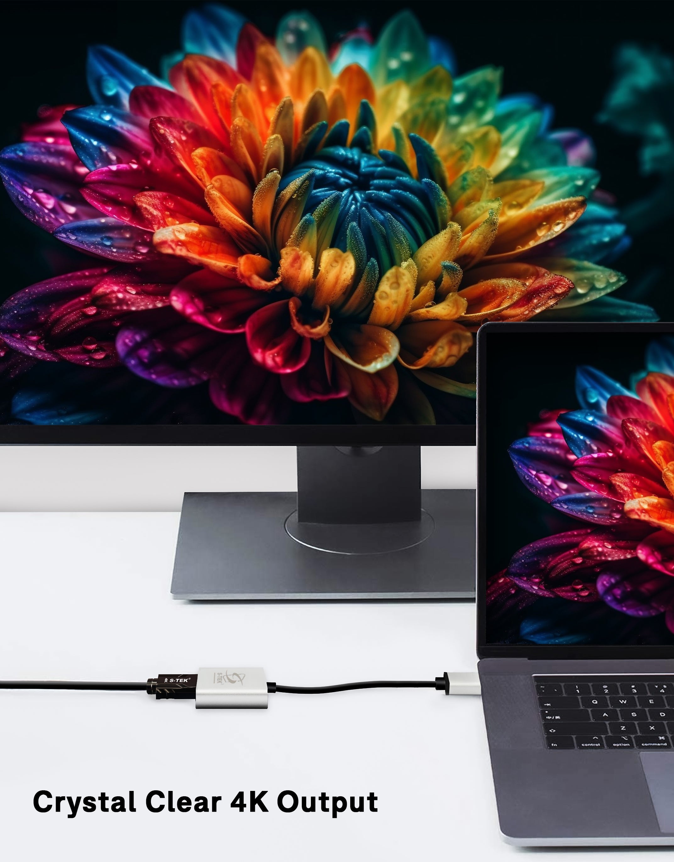 S-TEK Type C to HDMI Adaptor 4K 60 Hz