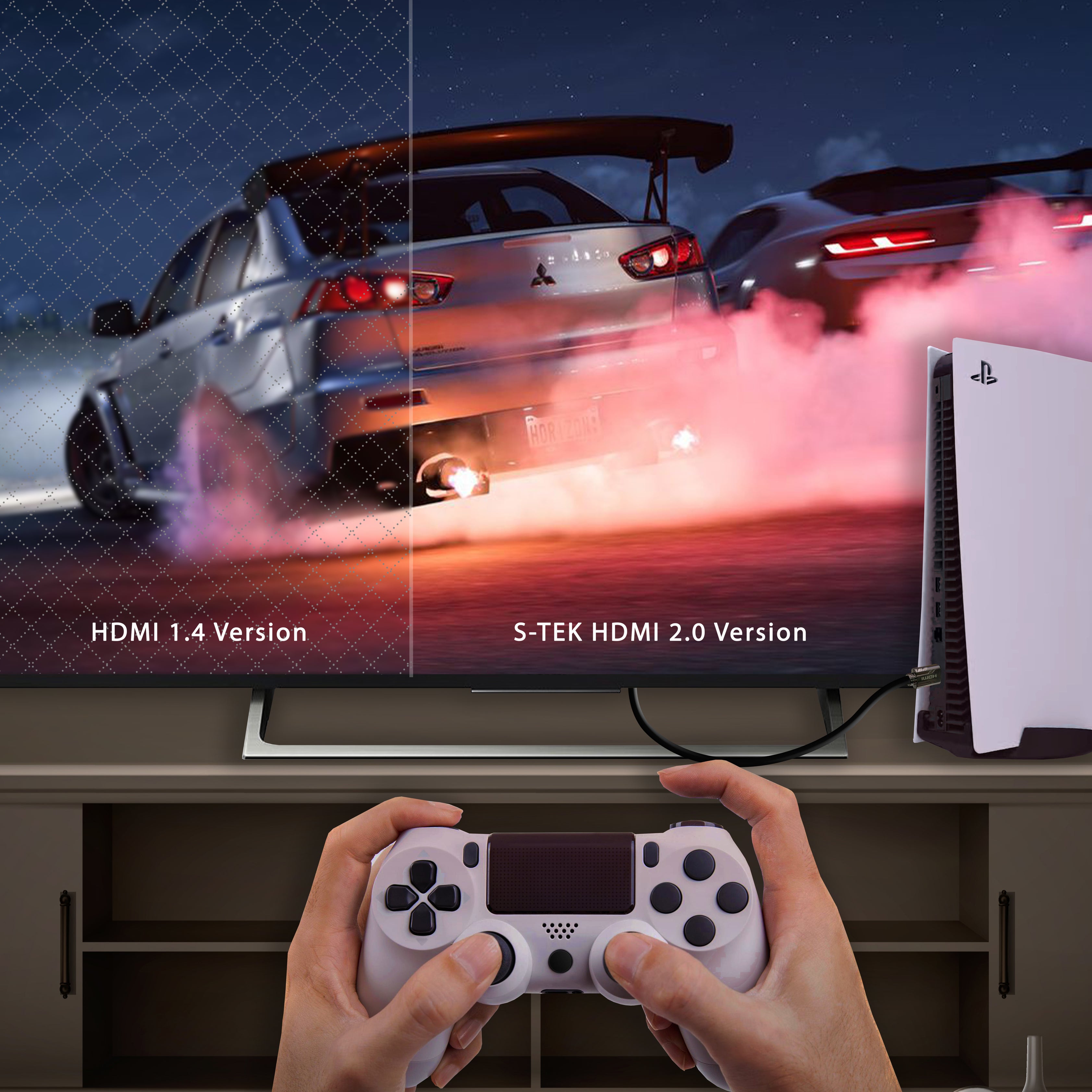 S-TEK 4K HDMI Cable 2.0