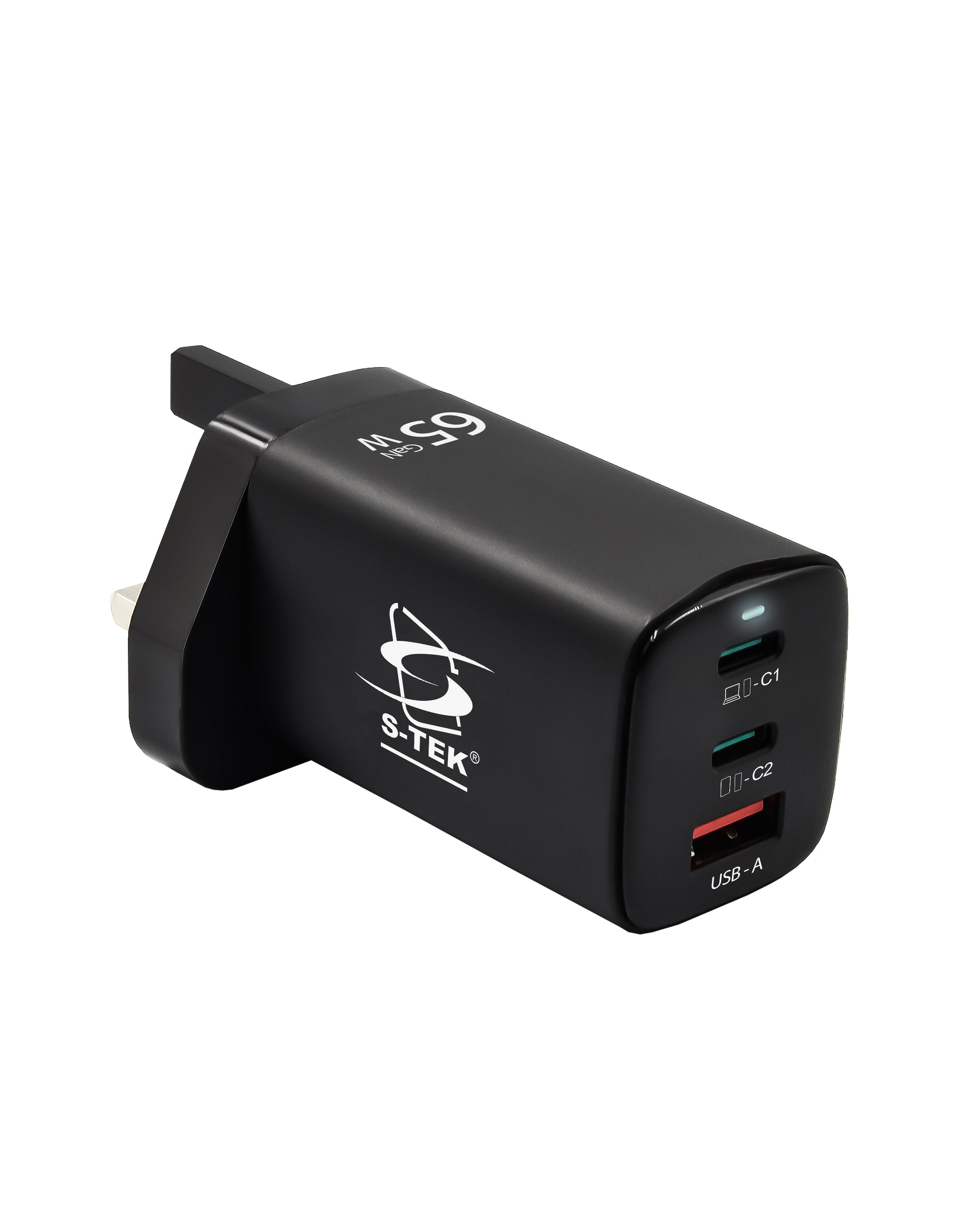 S-TEK 65W Power Delivery GaN Wall Charger