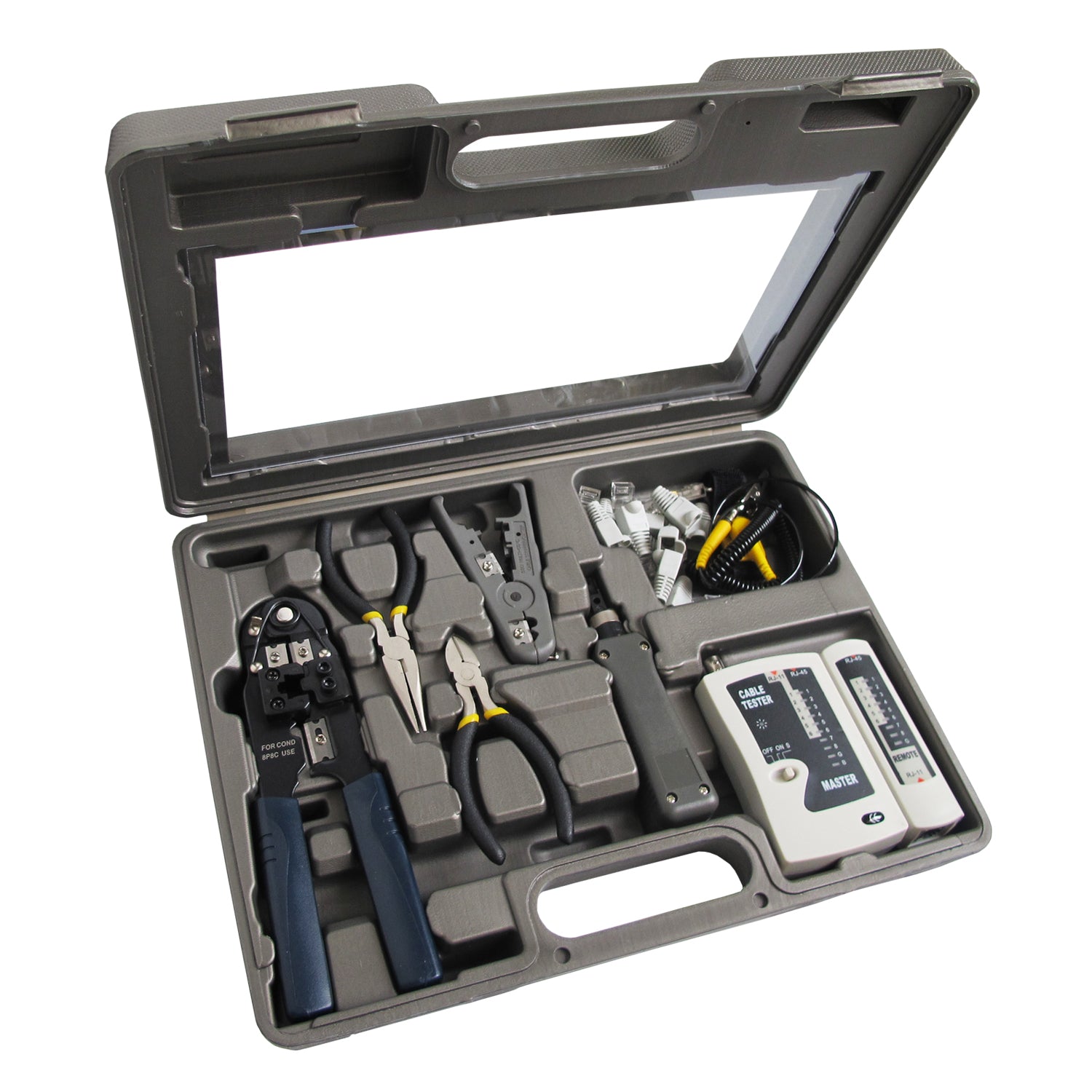 S-TEK 18 Pieces Networking Maintenance Tool Kit – saicomdubai.com