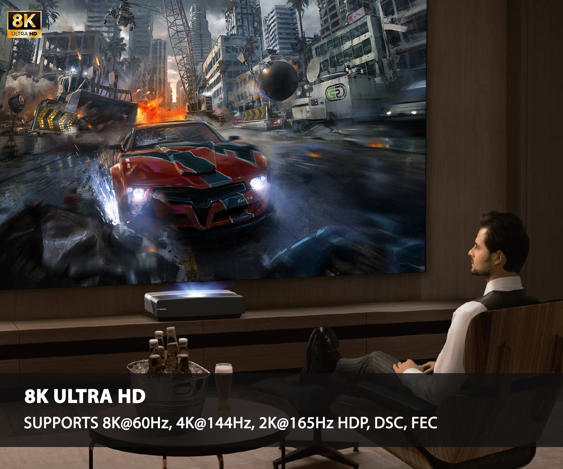 S-TEK 8K DisplayPort Ultra HD Cable DisplayPort