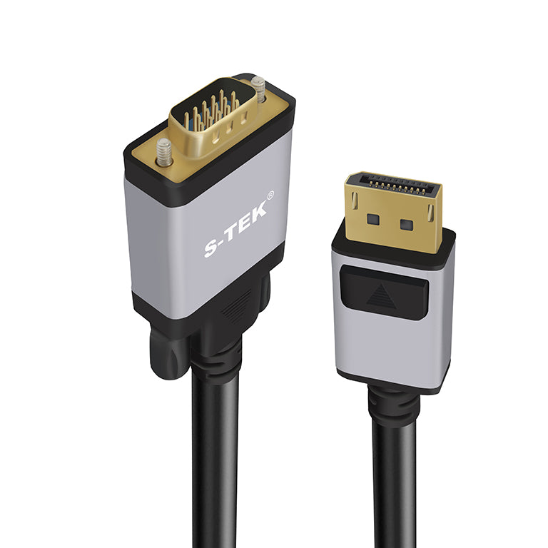 S-TEK Display Port to VGA Cable