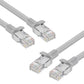 S-TEK High Speed RJ45 CAT-6 Ethernet Patch Cord – Gray