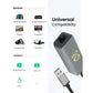 S-TEK USB 3.0 to Gigabit Ethernet Adaptor, 100/1000 RJ45 Lan Network Connector Compatible with Linux, Windows, Mac OS and Switches
