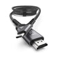 S-TEK USB TYPE C to HDMI CABLE, Thunderbolt 3, HDMI 4K 60Hz UHD Adaptor compatible with MacBook Pro, Samsung S20, Huawei P20 and Yoga 900, iPad Pro 2021