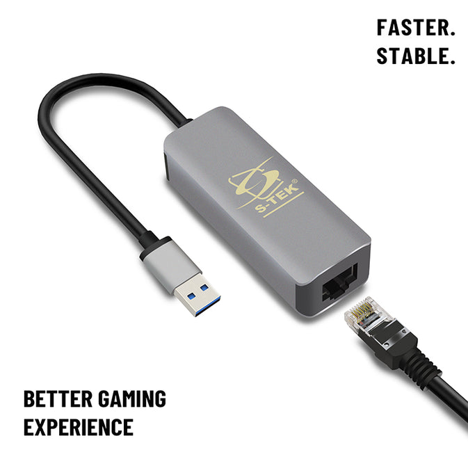 S-TEK USB 3.0 to Gigabit Ethernet Adaptor