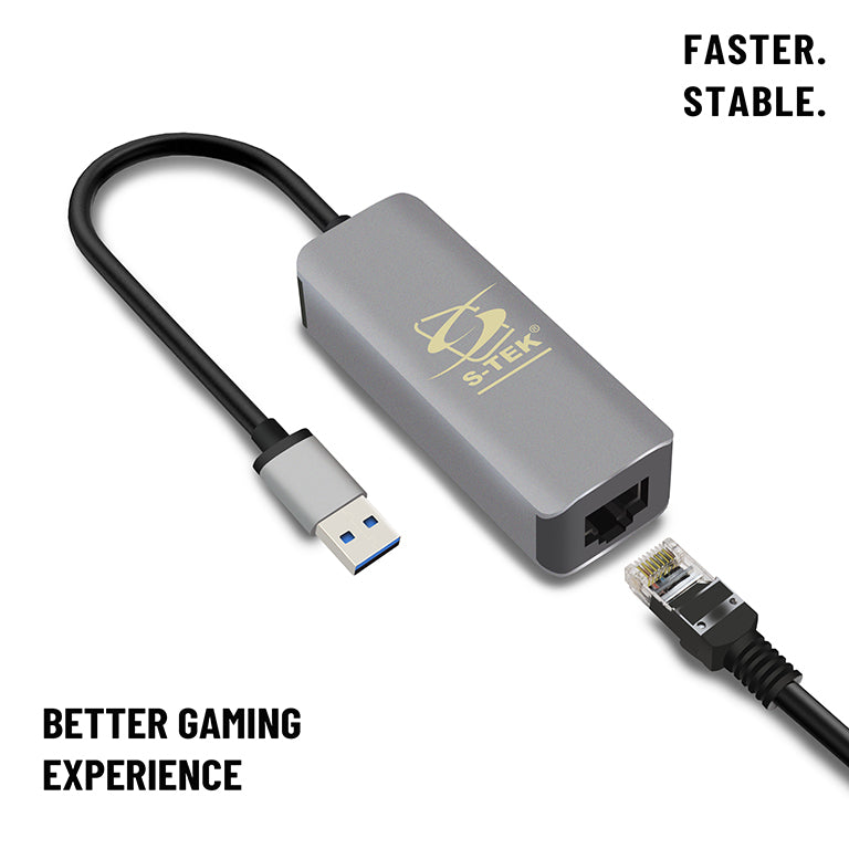 S-TEK USB 3.0 to Gigabit Ethernet Adaptor
