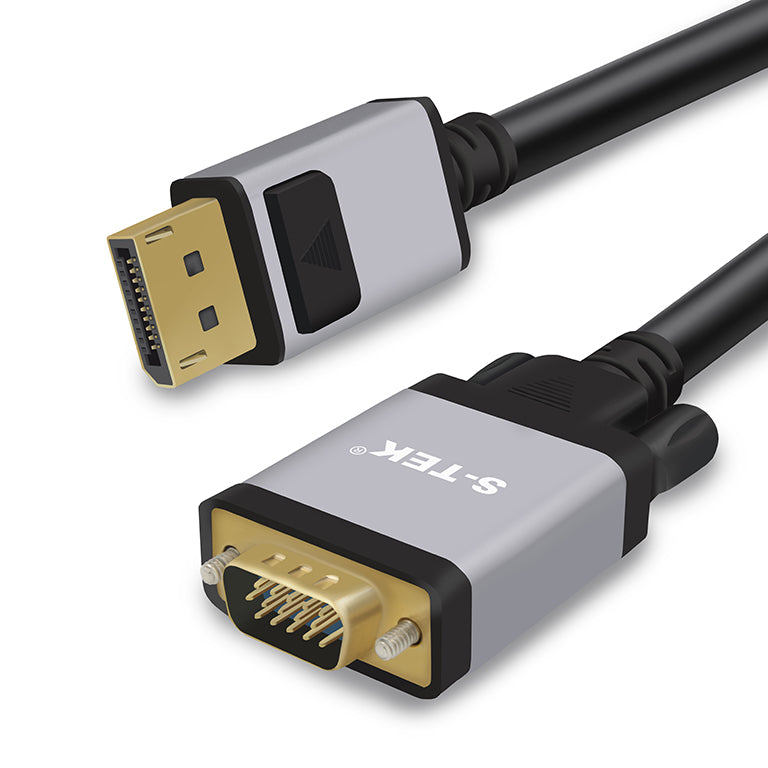 S-TEK Display Port to VGA Cable