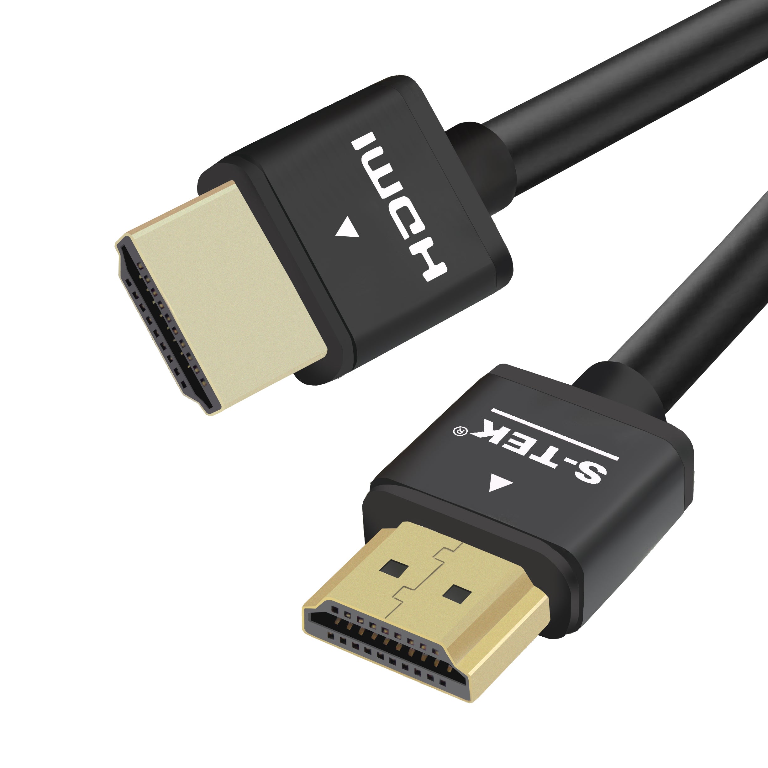 S-TEK 4K HDMI Cable Ultra-Thin High Speed Slim Cable